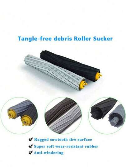 IRobot Roomba800 900 Series Replacement Brush Kit 800 805 850 851 860 865 866 870 871 876 880 885 886 890 891 895 896 960 966 980 Robot Stofzuiger Cleaner Accessories Roller Main Side HEPA Filter Mop Pad Dust Bag Rag Cloth Spare Parts Kits view 3