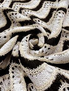 女士夏季波西米亚渐变镂空性感透视罩衫吊带迷你连衣裙 - 彩色 - 查看 8