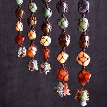 400G Citrine Polished Stones Tumbled Crystals Aroma Stone Fish Tank Aquarium Vase Plants Succulents Filler Decorative Stone Handcraft Making For Girl/Woman 200G