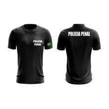 Camiseta Uniforme Profissional Empresa de Policia Penal Fardamento Farda Camisa - Branco - Visão 3