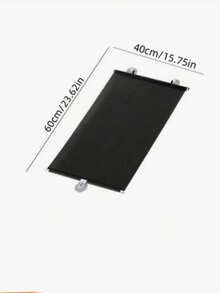 通用卷帘吸盘遮阳免钉遮光窗帘汽车卧室厨房办公室窗户遮阳窗帘