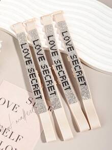 Sparkling Crystal Shoulder Straps, Versatile Fashion Evening Dress, Detachable Women's Lingerie Suspenders, Elegant Women's Lingerie Accessory - Multicolor - View 1