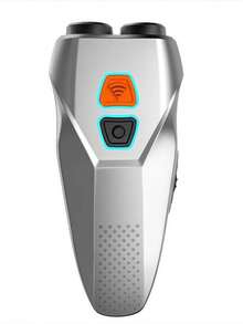 Dog Repellent Device - Ultrasonic Dog Chaser For Safe Pest Control, Pet Deterrent & Outdoor Protection - Màu be - Xem 5