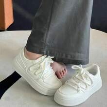 Women Skateboarding Shoes - 普通款白色 休閒運動 - 查看 4