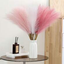 30قطعة/15قطعة/6قطع من عشب البامباس الاصطناعي، طول 21 بوصة، مزيج من اللون الوردي والأبيض والوردي الغامق، عشب البامباس المتطاير الاصطناعي، ديكور منزلي بأسلوب بوهيمي، مملأ للمزهريات والمكاتب والأعراس والحفلات