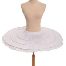 32cm Petticoat, Voluminous Petticoat, Swan Ballet Tutu, 3-Hoop Short Petticoat
