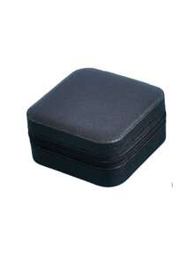 1pc/ Custom Jewelry Box - Personalized Travel Storage Box, With Zipper Closure And Fabric Lining, Perfect Bridesmaid Proposal Gift Or Couple Souvenir, Elegant Design | Soft Lining, Wedding Gift, Jewelry Box,Chic Autumn,Warm Ambience, Autumn Home Refresh,Home Harmony,Elegant Living,Artful Living - Multicolor - View 16