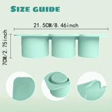 1pc Silicone Trays With Lid Cylinder,Compatible With Stanley,Large Molds For Tumbler Cup Home Summer Juice Ice Trays For Freezer,Party,Travel,Wedding,Birthday,Kitchen,Storage,Outdoor.