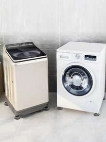 4pcs Shock-Absorbing Pads, Rubber Feet, Anti-Slip Silent Mats, Washing Machine Support Shock Absorbers, Furniture Stands,Spring Summer Picks,Brides Maid Gifts,Room,Bedroom Deccor,Bedroom Deccor,Beach,Travel,For Men,For Women,Vacation - Grey - View 5