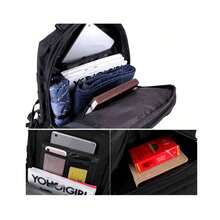 Military Camping Tactical Backpack 40 Liter Reinforced Waterproof Resistant Large Spacious - 鏽棕色 - 查看 7