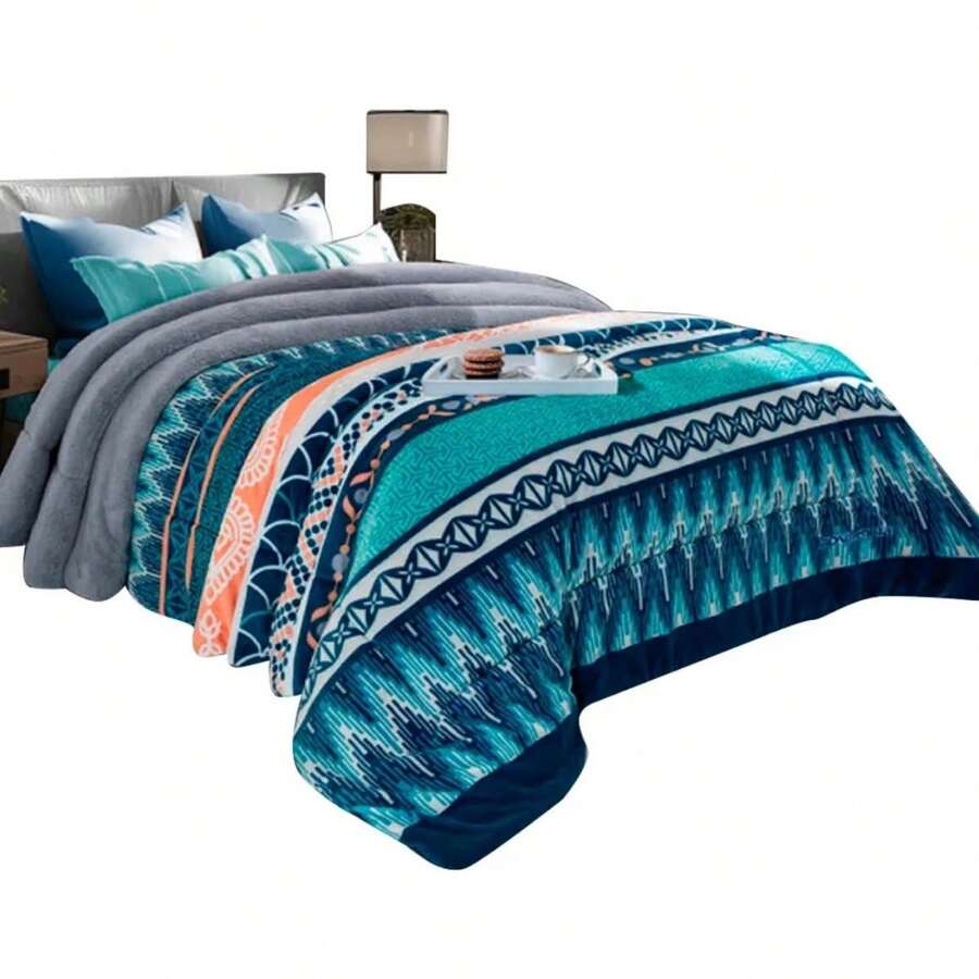 Suavecito Double Jumbo Shearling Reverse Coverlet - Palermo - View 1