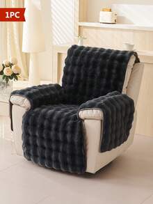 1 件加厚毛绒柔软舒适沙发套 - 宠物友好，可机洗椅套，适合单人躺椅/休闲沙发（例如），防滑，多种颜色可选，沙发保护套 - 彩色 - 查看 13