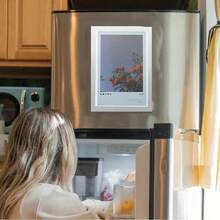 5 buc ramă magnetică A4 pentru postere, ramă foto, reutilizabilă, aurie/argintie/neagră, suport de afișare pentru decor de perete