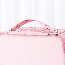 Sanrio 6pcs Travel Packing Cubes, Luggage Organizer Bags, Underwear & Shoes Storage Bags, Cartoon Series Organizer Set For Clothes And Shoes, Mesh And Solid Compartments, Suitable For Suitcase Packing And Wardrobe Organization, Great For Travel - Multicolor - View 6