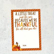 5pcs Thanksgiving Gift Card Holders, Thanksgiving Gifts For Teachers/Employees - Multicolor - View 4