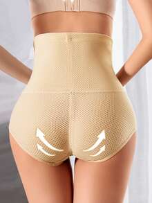 Women's High Waist Tummy Control Seamless Shapewear Shorts, Comfortable Slim Fit Thin Shaping Pants