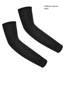 Small Size Children Ice Sleeves, Protective UV Arm Sun Cover Sleeves For Boys Girls, Thin Breathable Sport Arm Sleeves For Summer - Multicolor - View 28