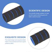 1 Pair 22cm Colorful Sponge Paddle Covers, Kayak Accessories, Durable Oar Handle Protectors