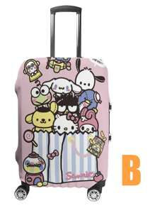 Funda protectora y cubierta antipolvo para maleta, Funda protectora para maleta de tamaño completo de SANRIO, esencial para viajes diarios al air y vacaciones, Funda de equipaje reforzada para viajes de verano, Cubierta antipolvo para maleta, regalo pequeño para fiestas, esencial para la protección del equipaje de los estudiantes durante la temporada de regreso a clases