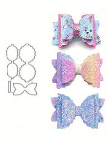 1pc Metal Die Cut, 2024 Metal Cutting Die For Paper Card Making Scrapbooking DIY Cards Photo Album Craft Decorations Flower Bows Metal Die Cuts