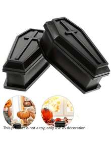 5 件万圣节棺材装饰盒，恐怖迷你棺材装饰品，适用于家居装饰、鬼屋道具、恶作剧用品 - 适合作为万圣节礼物和节日家居装饰、季节性万圣节装饰 - 彩色 - 查看 9