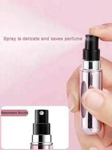 3件套8毫升/5毫升香水瓶套装，多种颜色组合可选。喷雾瓶、分装瓶、液体分装瓶、旅行便携瓶、包袋配件。底部注油设计可重复使用。香水填充瓶。度假必备香水，可重复填充旅行瓶 - 查看 5