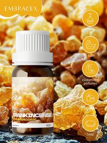 EMBRACEX. 100% Pure Natural Frankincense Essential Oil, 10ml/Bottle, Aromatherapy Oil To Soothe Muscle Aches In Knees, Elbows, Hips, Hands, Shoulders And Legs, Suitable For Home Diffuser And Humidifier - Mastic/Frankincense - View 2