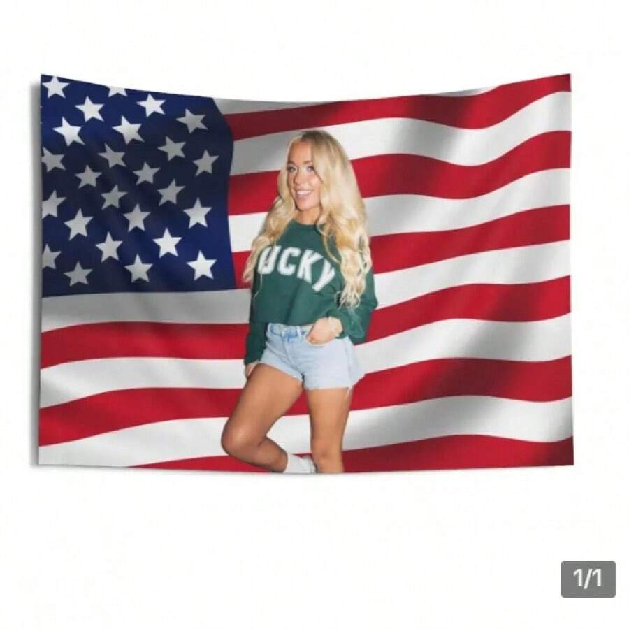Flag - White - View 1