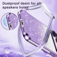 亮片高档保护手机壳，防摔、防尘、加厚边角，兼容三星 Galaxy S24 Ultra/S24 Plus/S24/S23 Ultra/S23 Plus/S23/S22 Ultra/S22 Plus/S22/S21 Ultra/S21 Plus/S21 FE/S23 FE/S20 Ultra/S20 Plus/S20 FE；适用于 OPPO A5x/C1 2 3 4 5 6 7 8 9/9 8 7 6 5 4 3 2 1；适用于 OPPO A1 2 3 4 5 6 7 8 9 9 8 7 6 5 4 3 2 1 防水防震防摔防刮