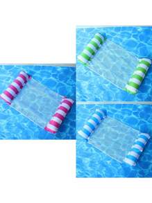 1/2Pcs Inflatable Lounge Chair, Pool Rafts For Adults, Water Hammock, Pool Floaties Toys - 4-In-1 Multi-Purpose Floats For Lounge Chairs Floating, A Practical Pool Inflatable For Versatile Water Fun. Perfect For Adults' Vacation Fun And Rest At Sea, 3/4pcs Inflatable Pool Floats, Ideal For Piscina