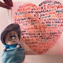 牡蛎奶奶卡通吊坠毛绒娃娃挂件，生日礼物，家居装饰，背包挂饰，礼品