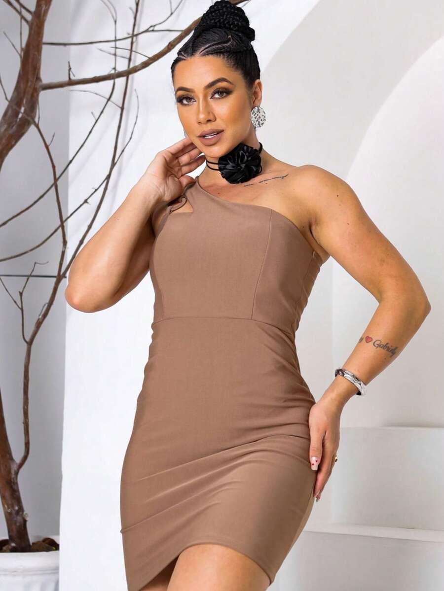 Mule-Manca Dress - Marrón - Ver 1