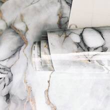 1卷防水防油厨房墙贴自粘式耐热加厚橱柜炉灶台面翻新壁纸