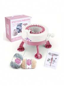 22/24/32/40/48针DIY手工编织机套装（配件颜色随机），可编织婴儿帽、围巾、袜子、手套、毛衣等作为礼物，也可用于编织宠物服装，是节日、生日、圣诞节、万圣节、新年等场合的理想礼物。 - 彩色 - 查看 5