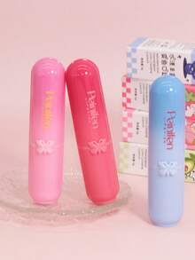 1pc Women's Fruity Lipstick, Moisturizing And Water Locking, Deep Moisturizing, Rich And Colorful Lipstick, Suitable For Carrying Outside - Blue - View 7