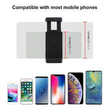 chaohongjia 1/4" Screw DSLR Camera To Smartphone Monitor Low Angle Viewfinder Extension With Hot/Cold Shoe Adapter, Smartphone Clip Holder, Compatible With Canon/Nikon Cameras, Smartphone Tripod Mount Adapter With Cold Shoe Mount - Black - View 7