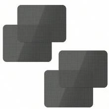 2 包汽车侧窗遮阳板，防紫外线汽车隐私保护膜，可重复使用的静电塑料包装贴纸 - 使用静电粘合膜保持汽车凉爽和私密，适用于大多数车窗