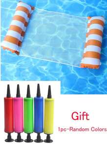 1/2Pcs Inflatable Lounge Chair, Pool Rafts For Adults, Water Hammock, Pool Floaties Toys - 4-In-1 Multi-Purpose Floats For Lounge Chairs Floating, A Practical Pool Inflatable For Versatile Water Fun. Perfect For Adults' Vacation Fun And Rest At Sea, 3/4pcs Inflatable Pool Floats, Ideal For Piscina