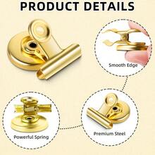 20 个装 VNDUEEY 磁性夹，带夹子的冰箱贴，冰箱磁夹，适用于家庭和办公室白板的磁夹，适用于学校用品，返校