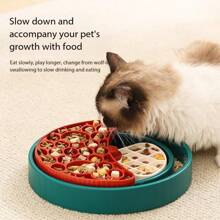 全新 1ps 狗粮拼图喂食器玩具，用于喂食和饮水，智商训练和智力提升，狗狗疗愈拼图