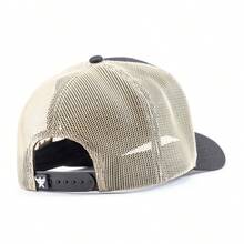 Men's Curved Brim Trucker Hat With Hunter Hunting Cap - 黑色 - 查看 2