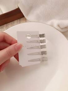 5 件/套经典发根蓬松发夹、隐形发爪、发型蓬松夹、女孩鸭夹、女士精致发饰、发夹、发夹、发夹、鳄鱼发夹、学校用品