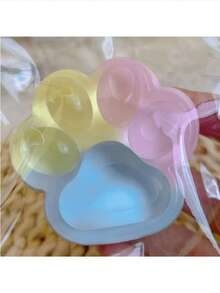 1pc Silicone Cat Paw Toys, Grape Texture, Slow Rebound, Durable, Stress Relieving For Children/Adults To Play With, Perfect For Children/Adults, Holiday/Halloween/Christmas Gifts, Available In Green, Purple, Orange, Blue, Pink