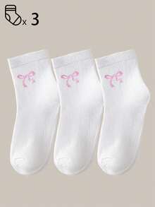 40 件/20 件/10 件男童女童儿童袜子套装 - 糖果色条纹纯色蝴蝶结/心形/涂鸦设计，柔软透气，男女通用婴儿幼儿青少年踝袜/中筒袜，适合学校运动日常穿着，青少年学生短袜/中筒袜，4 季黑白灰多色混合，儿童袜子，娃娃裙，猎豹印花，粉色袜子 - 彩色 - 查看 95