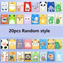 10pcs/20pcs/40pcs Mini Animal Notebook Set - Cute Cartoon Animal Patterns With Inspirational Quotes, Frog, Pig, Rabbit And Various Animal Designs, College Ruled Pages, Portable Compact Size, Suitable For Christmas Party Gifts, Office Prizes, Classroom Supplies (Durable Paper), Fun Design, Back To School Gifts, School Rewards - Multicolor - View 11