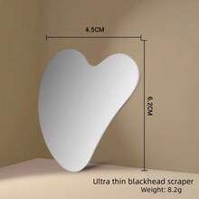 Stainless Steel Facial Roller & Gua Sha - Metal Gua Sha, Gua Sha Facial Tools 304 Stainless Steel, Facial Body Treatment, Puffiness Reduction, Lymphatic Drainage, Facial Tension - Silver-Set Combo - 彩色 - 查看 12