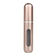 Efillable Perfume Atomizer Bottle, Pocket Cologne Sprayer, Travel Mini Perfume Atomizer Container Multicolor Perfume Spray, Scent Pump Case For Traveling 3 Pcs Pack Of 5ml, Blue-Silver-Rose Random Color