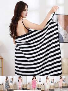 1 szt. Ręcznik kąpielowy dla kobiet - noszony ręcznik pod prysznic w domu Ręcznik kąpielowy hotelowy do sauny, plaży, basenu, siłowni, podróży