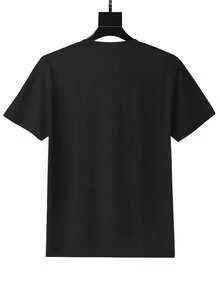 2025 NEW I Got ADHD Meme Funny Print 180g T-Shirt, Funny Graphic Tee, Soft, Breathable And Comfortable Shirt, Gift New Year - 黑色 - 查看 2