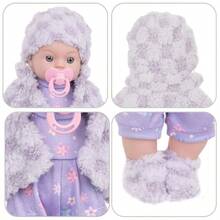 12 Inches Realistic Pink Cute Doll Plush Doll For Children, Diy Silicone Reborn Doll, Companion Doll, Home Decoration, Doll, Dolls, Baby Doll,Baby Doll,Doll,Reborn Doll,Baby Doll,Doll,Dolls